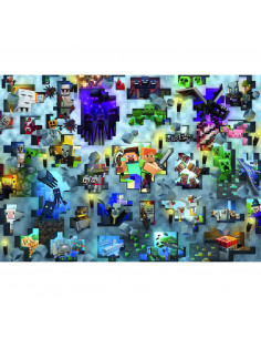 Puzzle Provocarea Minecraft, 1000 Piese,RVSPA17188