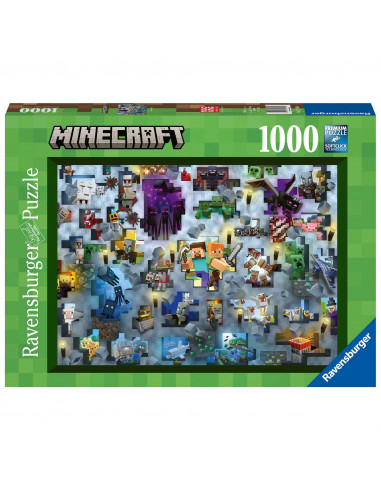 Puzzle Provocarea Minecraft, 1000 Piese,RVSPA17188