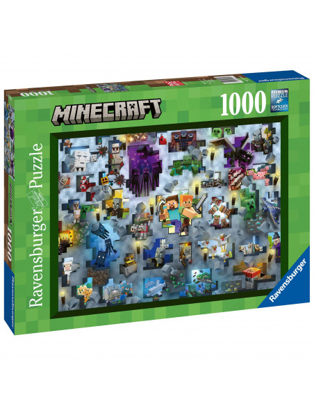 Puzzle Provocarea Minecraft, 1000 Piese,RVSPA17188