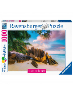 Puzzle Paradisul Din Seychelles, 1000 Piese,RVSPA16907 2