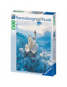 Puzzle Castelul Neuschwanstein Iarna, 1500 Piese,RVSPA16219