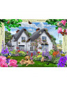 Puzzle Casuta Cu Flori Si Animale, 1000 Piese,RVSPA19496