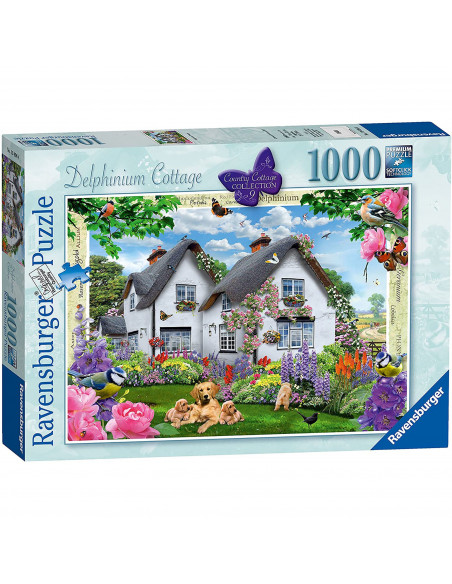 Puzzle Casuta Cu Flori Si Animale, 1000 Piese,RVSPA19496