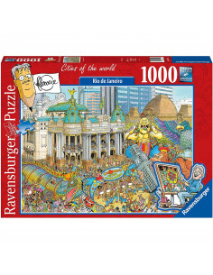 Puzzle Fleroux Rio De Janeiro, 1000 Piese,RVSPA16194 2