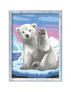 Pictura Pe Numere - Urs Polar,RVSPBN20079