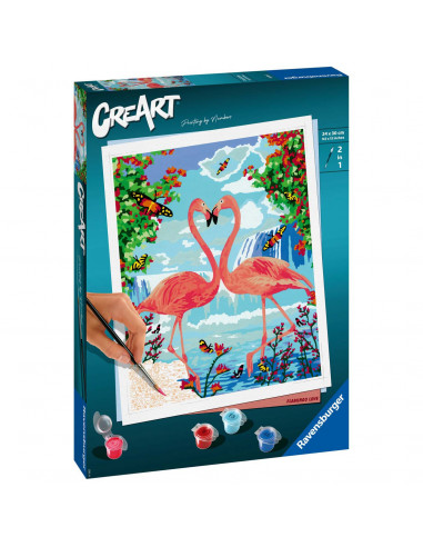 Pictura Pe Numere - Flamingo 2,RVSPBN28991