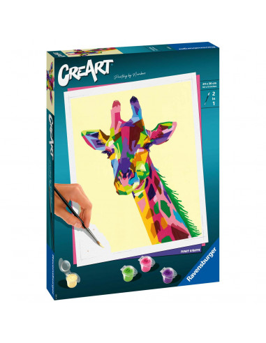 Pictura Pe Numere - Girafa,RVSPBN28993