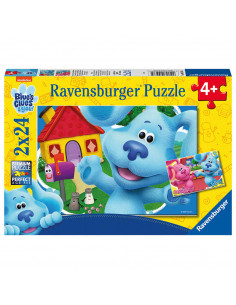 Puzzle Blue'S Clues, 2X24 Piese,RVSPC05568 2