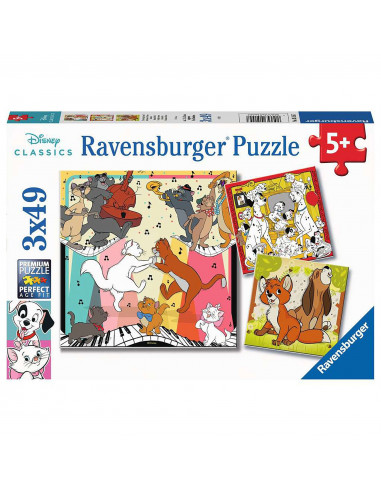 Puzzle Disney, 3X49 Piese,RVSPC05155