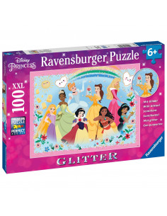 Puzzle Printesele Disney, 100 Piese Glitter,RVSPC13326 2