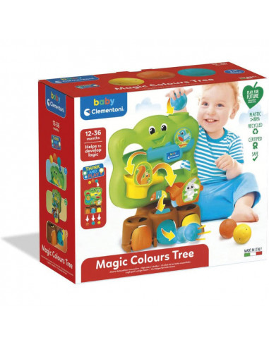 Baby Clementoni - Set Logica - Copacel Cu Bile,CL17687