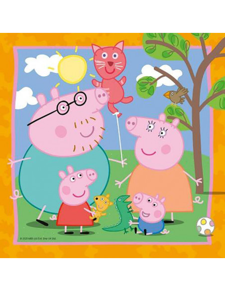 Puzzle Peppa Pig, 3X49 Piese,RVSPC05579