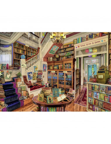Puzzle Libraria Fantastica, 1000 Piese,RVSPA19799