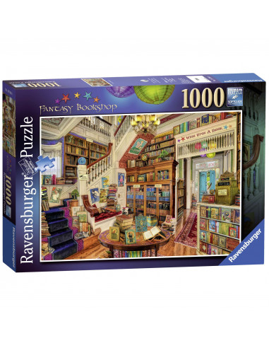 Puzzle Libraria Fantastica, 1000 Piese,RVSPA19799