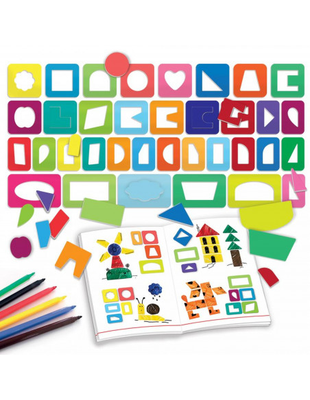 Headu Montessori - Joc Cu Sabloane,HE29396