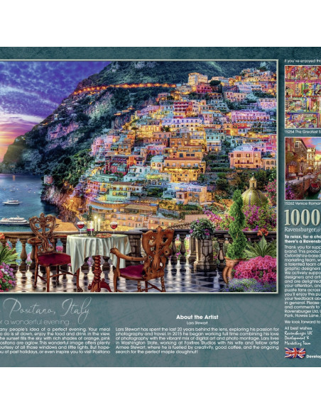 Puzzle Cina In Positano, 1000 Piese,RVSPA15263