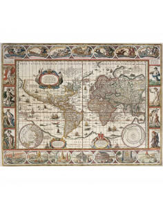 Puzzle Harta Lumii 1650, 2000 Piese,RVSPA16633