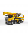Bruder - Camion Cu Macara Scania R-Series Liebherr Cu Lumini Si