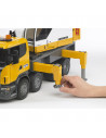 Bruder - Camion Cu Macara Scania R-Series Liebherr Cu Lumini Si