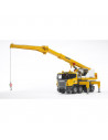 Bruder - Camion Cu Macara Scania R-Series Liebherr Cu Lumini Si