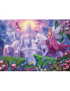 Puzzle Regatul Unicornilor, 200 Piese Starline,RVSPC12903