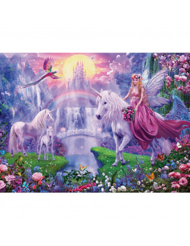 Puzzle Regatul Unicornilor, 200 Piese Starline,RVSPC12903