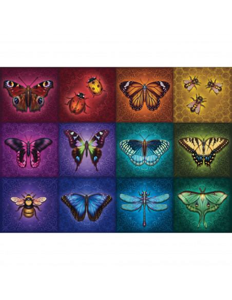 Puzzle Insecte Cu Aripi, 1000 Piese,RVSPA16818