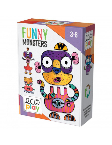 Headu Ecoplay - Joc Creeaza Monstri Amuzanti,HE28580