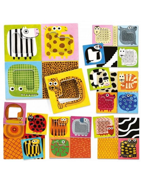 Headu Ecoplay - Joc Sa Invatam Culorile Animalelor,HE28573