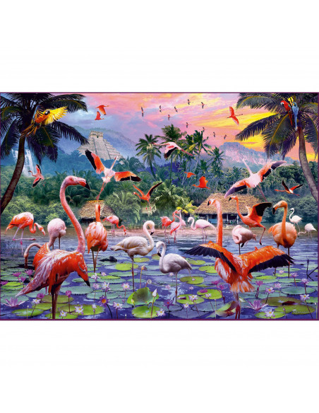 Puzzle Flamingo, 1000 Piese,RVSPA17082