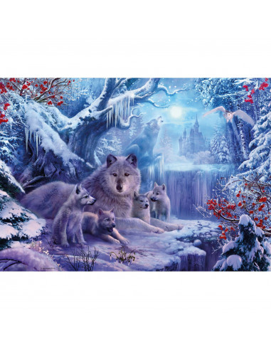 Puzzle Lupi Iarna, 1000 Piese,RVSPA19704