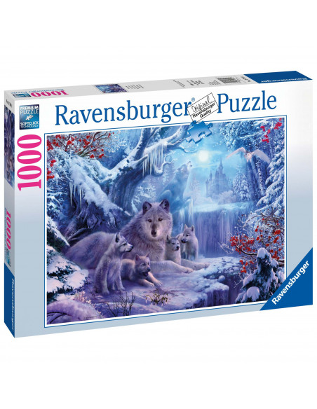 Puzzle Lupi Iarna, 1000 Piese,RVSPA19704