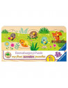 Puzzle Lemn Animalute, 5 Piese,RVSPC03122