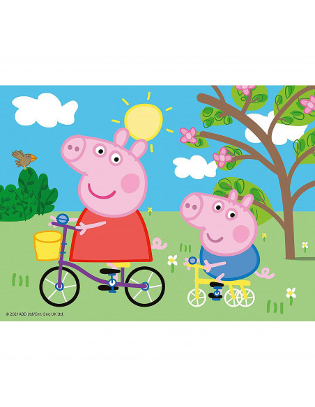 Puzzle In Cutie Peppa Pig, 12 Piese,RVSPC05576