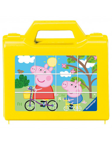 Puzzle In Cutie Peppa Pig, 12 Piese,RVSPC05576