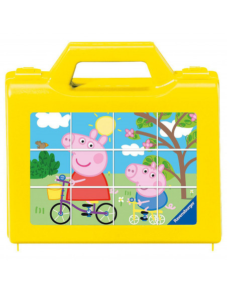 Puzzle In Cutie Peppa Pig, 12 Piese,RVSPC05576