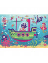 Puzzle Si Joc Barca Piratilor, 2X24 Piese,RVSPC05592