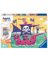 Puzzle Si Joc Barca Piratilor, 2X24 Piese,RVSPC05592