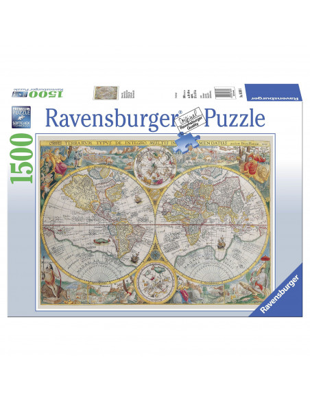 Puzzle Harta Istorica, 1500 Piese,RVSPA16381