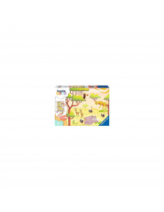 Puzzle Si Joc Animale Din Safari, 2X24 Piese,RVSPC05594 2