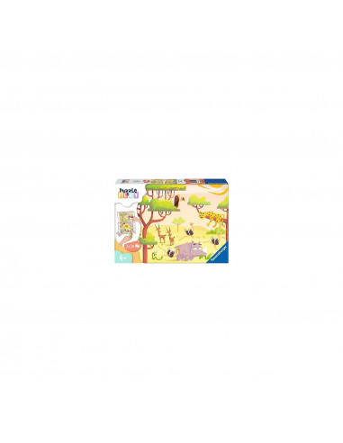 Puzzle Si Joc Animale Din Safari, 2X24 Piese,RVSPC05594
