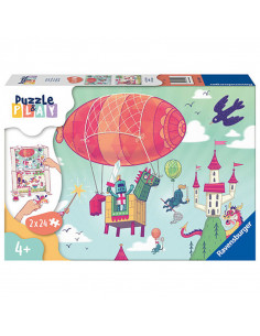 Puzzle Si Joc Petrecere Regala, 2X24 Piese,RVSPC05596 2