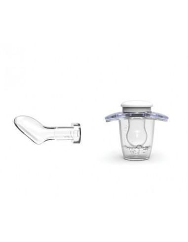 Nuvita Air.55 Cool! suzeta orthodontica de noapte cu capac