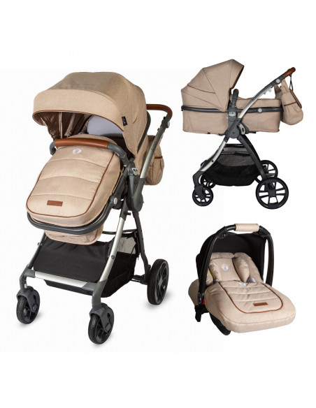 Carucior transformabil 3in1 Coccolle Acero Bej,339064944
