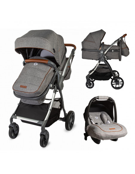 Carucior transformabil 3in1 Coccolle Acero Gri,339064962