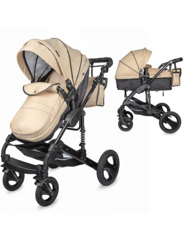 Carucior 2 in 1 transformabil Coccolle Oppa Bej,338061344