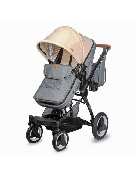 Carucior transformabil 3in1 Coccolle Ambra Safari Beige