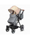 Carucior transformabil 3in1 Coccolle Ambra Safari Beige