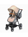 Carucior transformabil 3in1 Coccolle Ambra Safari Beige
