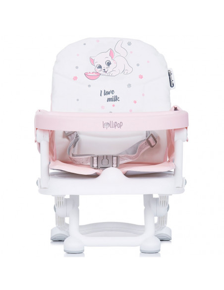 Inaltator scaun de masa Chipolino Lollipop blush,STHBL02205BH